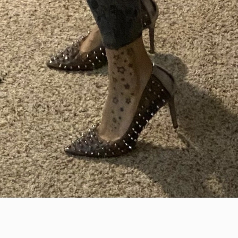 Kurt Geiger Carvela Studded Black Heels